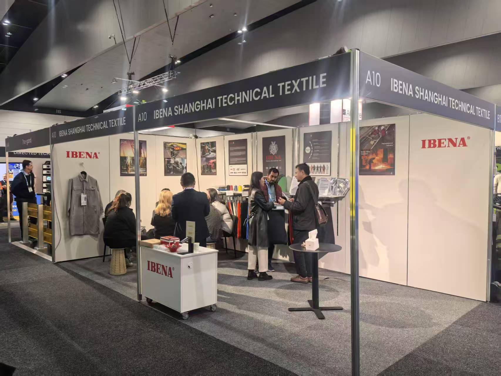 Ibena Shines at Melbourne WHS Exhibition, Jointly Building a New Future for Occupational Health and Safety
